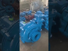 Standart Impeller Slurry Pompası MIP Plastik Kaplı Fluor Kaplı Kimyasal Pompa