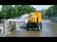 Doğal afet yardım ve atık su arıtma için büyük kapasiteli dizel pompa kamyonu